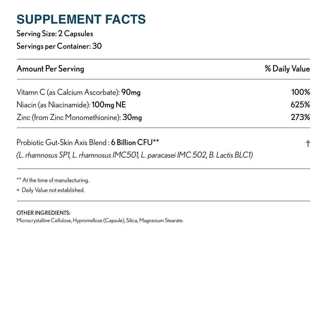 Clear Skin Restore Supplement